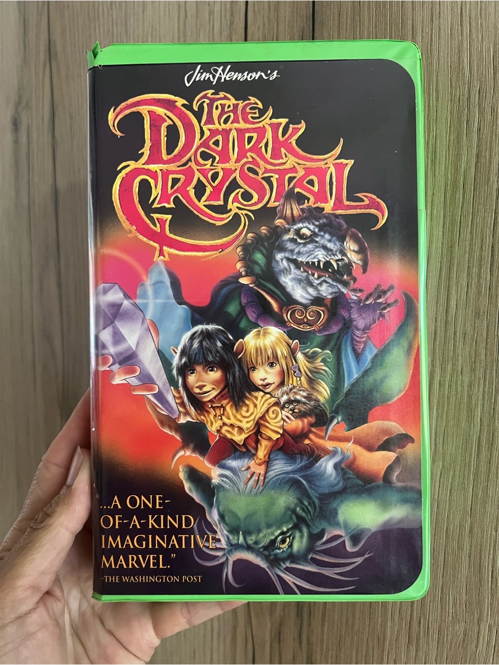 Jim Henson's The Dark Crystal VHS Tape